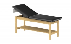 CLINIC-2 Solid Wood H-Brace Leg Support Treament Examination Tables
