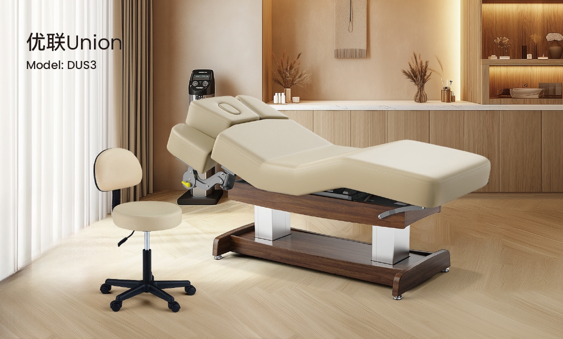 Union Luxury Electric Salon Spa Treatment Table Bed