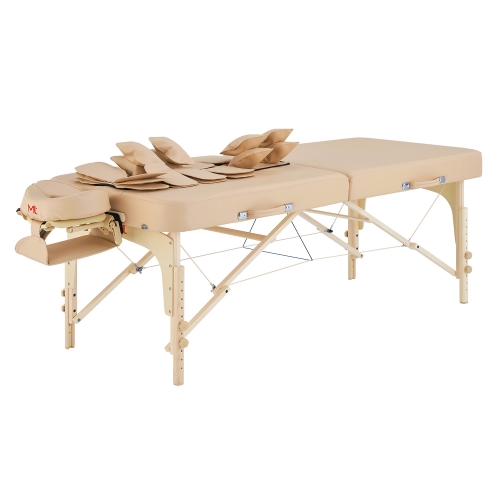 AirWave™ Full Body Stretching Portable Massage Table with Airbags 3D Lumbar Traction for Professional & Home Use Chiropractic Table