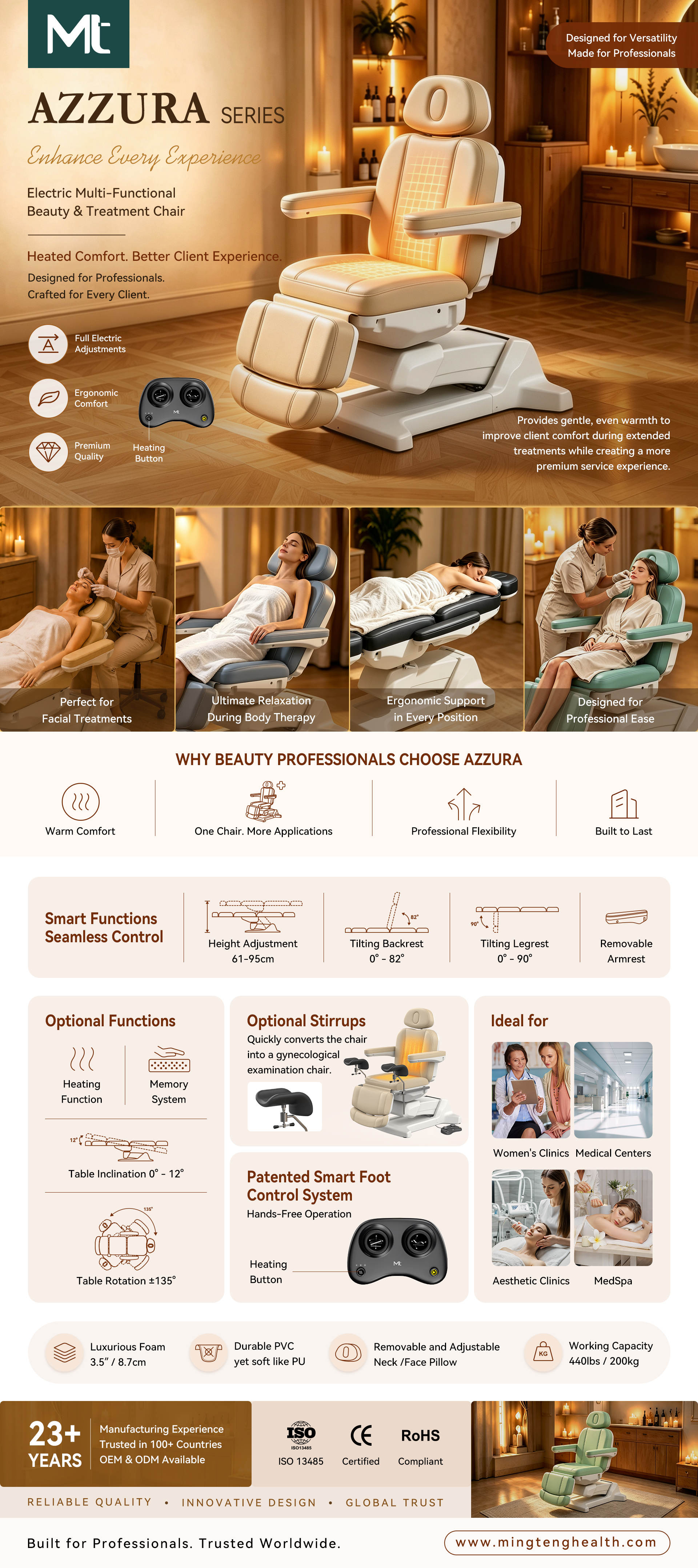 AZZURA Series Facial Chair