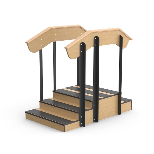 Wholesale Two-Sided High Low Rehabilitation Training Staircase | Physical Therapy Medical Equipment Supplier