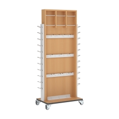 Elements Weight Rack Combo with Mirror and Casters