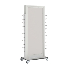 Elements Weight Rack Combo with Mirror and Casters