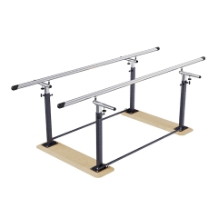 Wholesale 7 Feet Adjustable Folding Rehabilitation Parallel Bars, Clinical Physical Therapy Walking Handrails with Custom Size Support