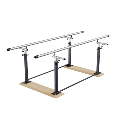 Wholesale 7 Feet Adjustable Folding Rehabilitation Parallel Bars, Clinical Physical Therapy Walking Handrails with Custom Size Support