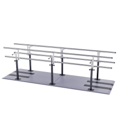 10FT (120'') Combination Adult‑Child Parallel Bars | Medical Physiotherapy Gait Rehabilitation Equipment